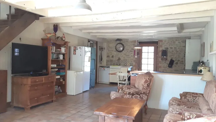 Character Stone House with Outbuildings and 1.5 Acres of Land photo 3