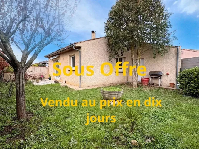Single-Story Villa with Garden