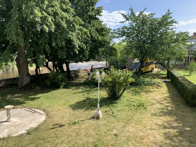 Character Stone Property with River Frontage for Renovatiom photo 4