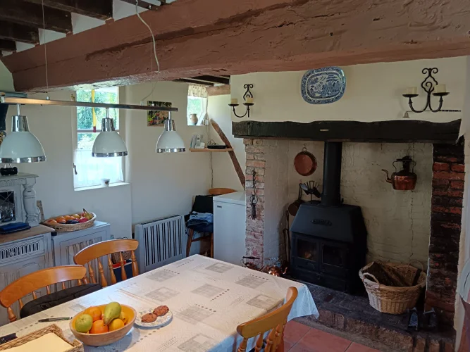 Calvados Beautiful Colombages Property Close to Liverot in Quiet Village photo 4