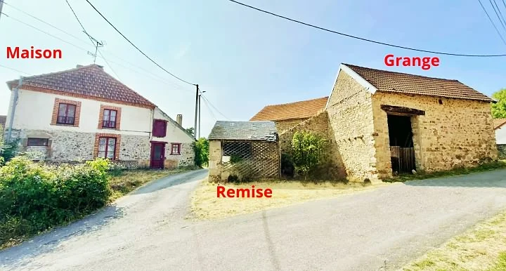 Detached Stone and Tiled Property(East Facing;62 sqm), Situated in a Rural Spot, in the Area of
