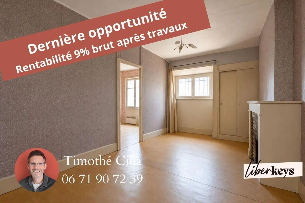 Apartment for sale in Saint Chamond — 1 bedroom, 32 m²
