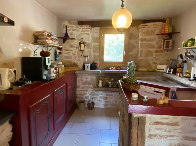 Village House with Gite, Separate Stone Barn and Garden in the Centre of a Pretty Village photo 5