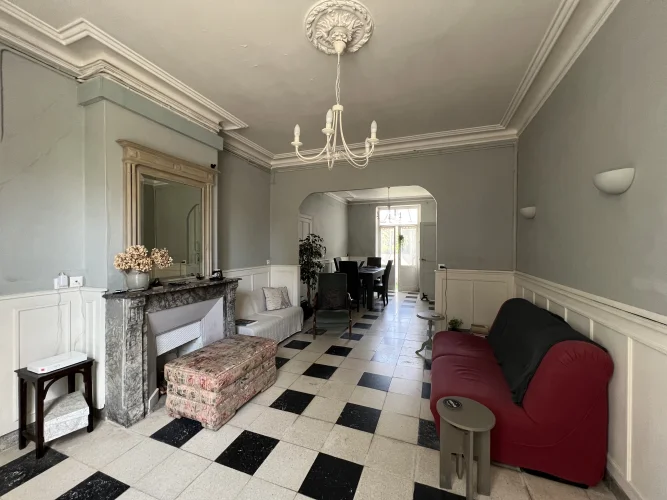 Three Storey Fin De Siècle Town House with Courtyard Garden
