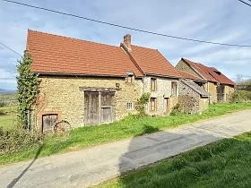 Detached Stone and Tiled Farmhouse Property( 87 sqm), Situated in a Rural Spot in a Peaceful