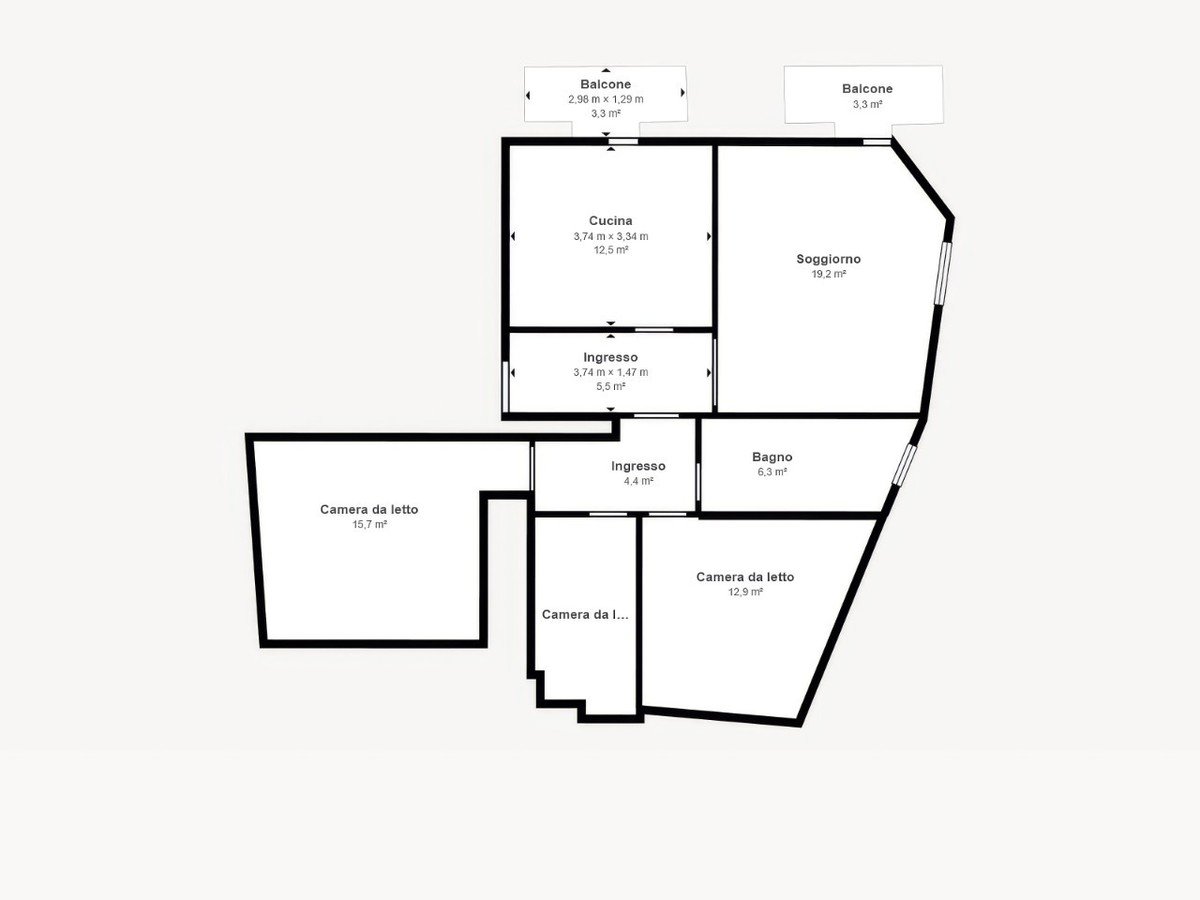 3 bedrooms apartment, 112 m² Germignaga, Varese (province) Lake Maggiore photo 2