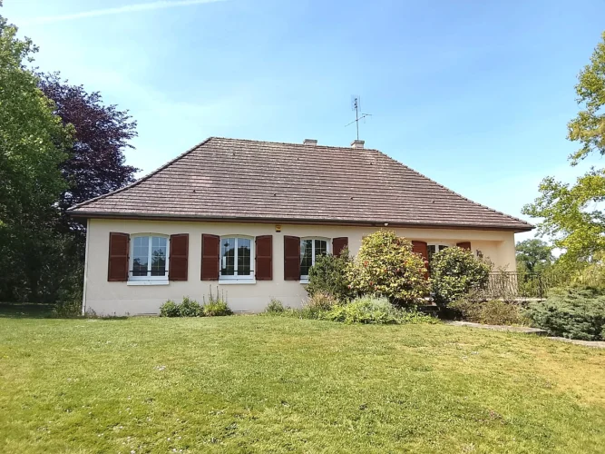 Haute-Vienne, Nr Mortemart, Village House, Gardens,Views photo 5