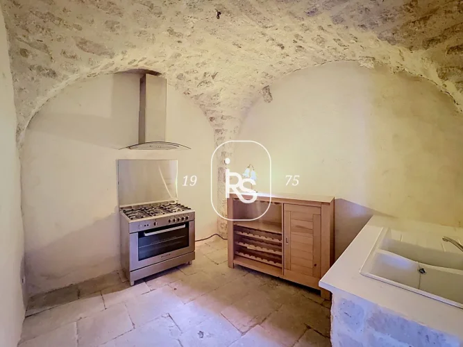 A Village House of 80 m² Dating from the 16th Century in the Medieval Center of Largentière. photo 4