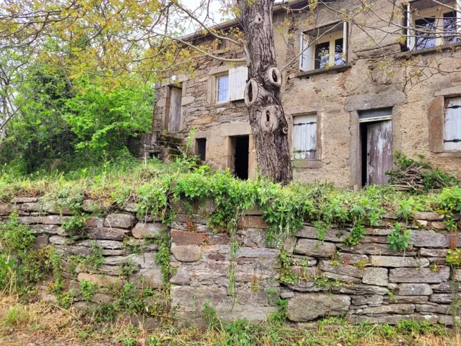 Pretty Small Stone House to Renovate with a Potential of 80 M2 of Living Space and 2 Gardens. photo 3