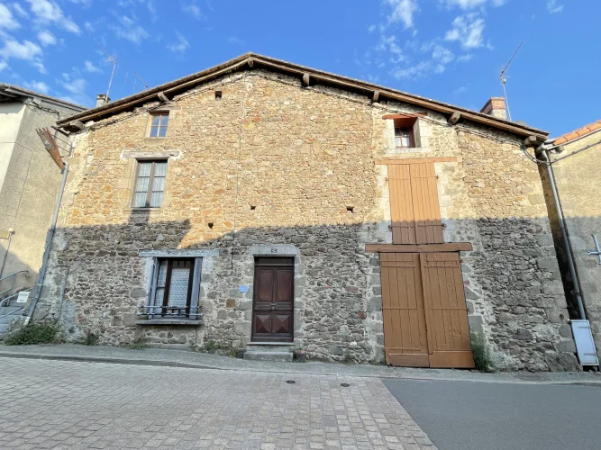 In a Tourist Village, Detached Stone House with Terrace, Sep