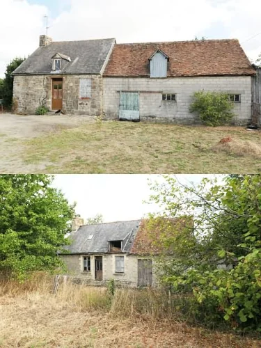 2 Detached Ancient Stone and Slate Properties, Lies in the Countryside, in the Area of Saint Roch