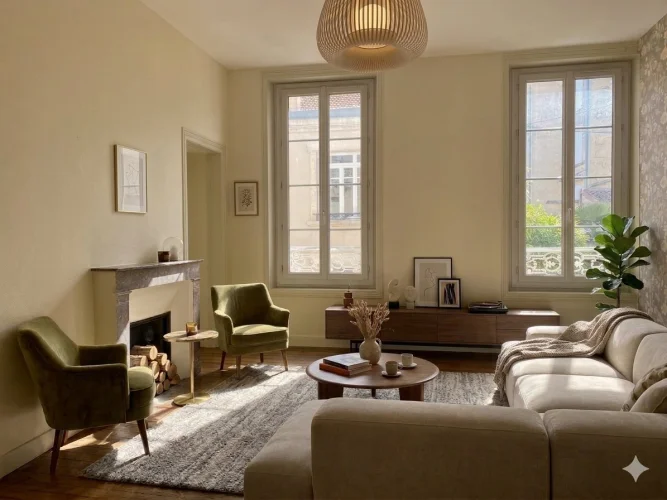 Angouleme Plateau Sud, Quiet Street for this Beautiful Bright F4 Apartment. photo 2