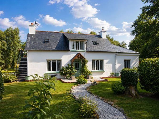 Pretty 3-Bed Cottage, Saint Aignan, Morbihan,