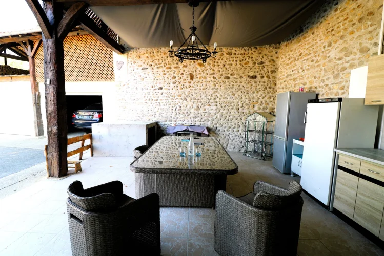 Very Beautiful Village House Completely Renovated on a Wooded Plot, Large Outbuildings, 2297m² of Land photo 5