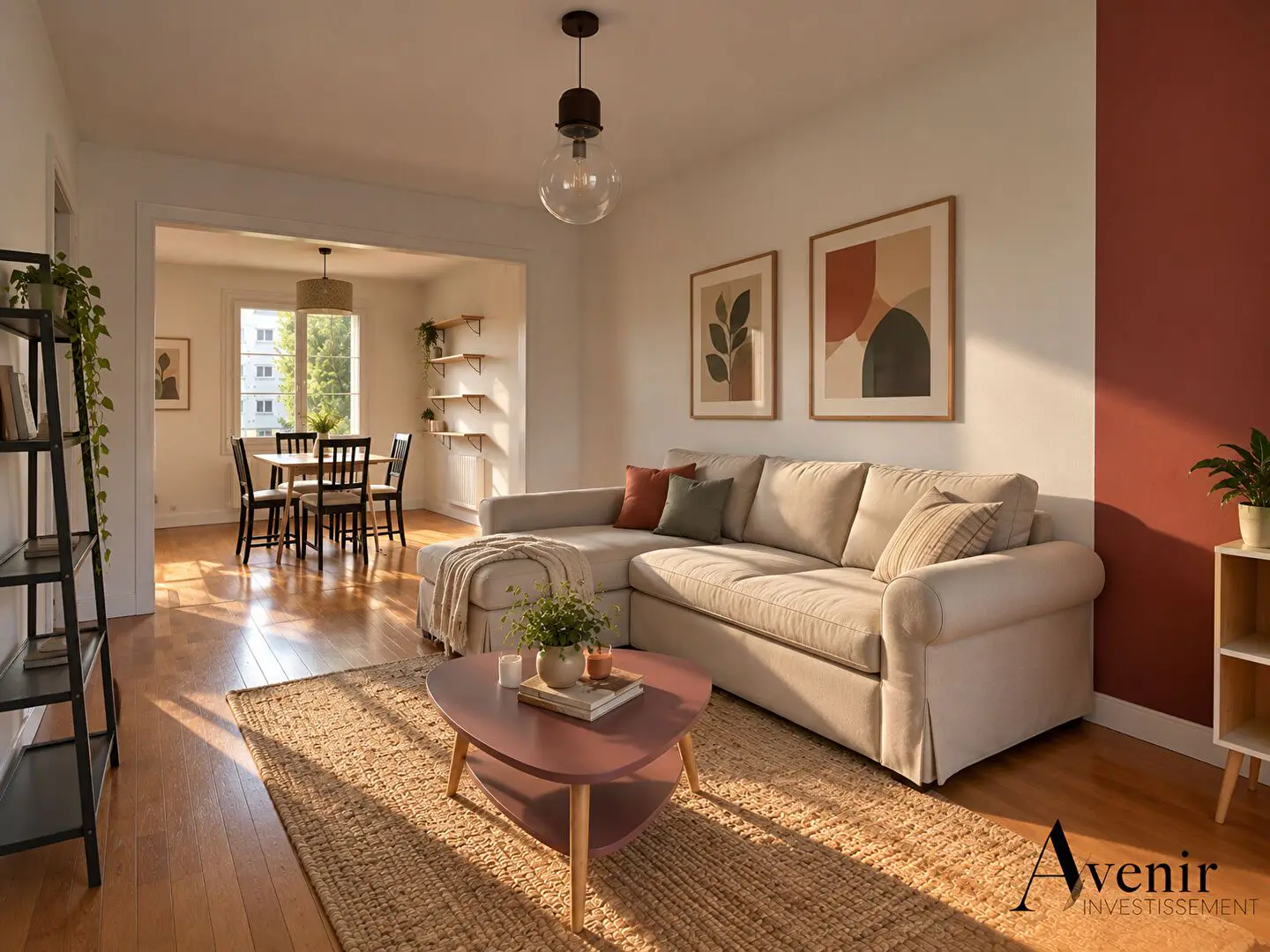 Apartment for sale in Villeurbanne — 2 bedrooms, 68 m²