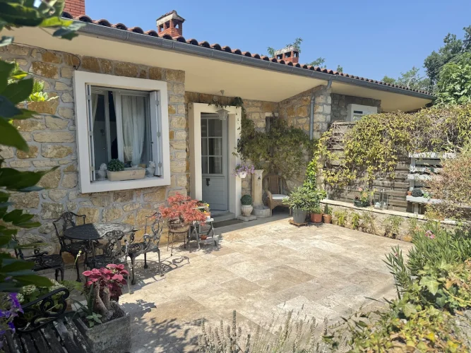 Stone Village House with Terrace, Garden and Magnificent Vie