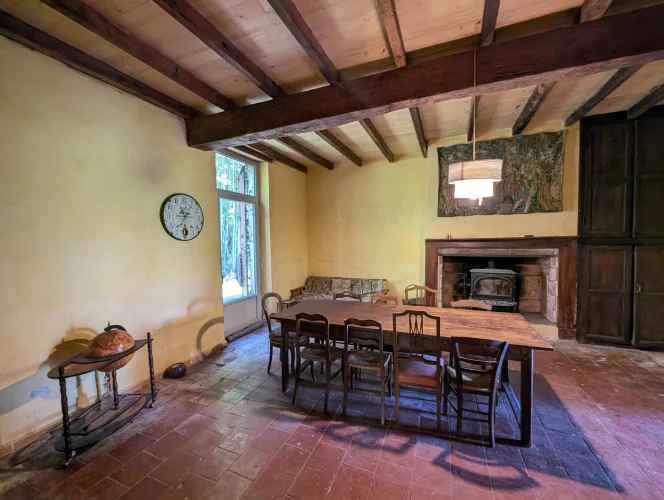 Stone Village House with Large Garden and Outbuildings photo 4