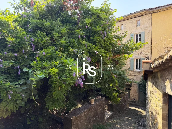 In the Heart of a Historic Village, a Stone Village House with 73 m² of Living Space and a Balcony