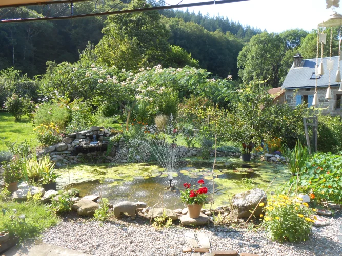 A South Facing Stone Character House with a Mature Garden in a Peaceful Hamlet Surrounded by Forest and Close to Lac De … photo 4