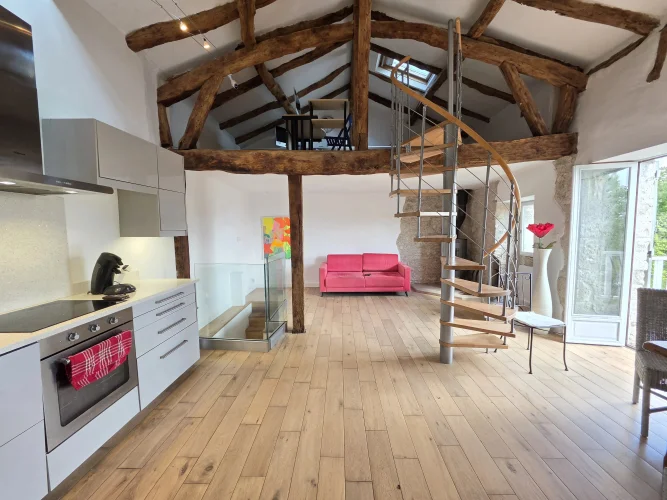 Charming Renovated Stone House with Garden and Outbuilding in Roquecor, Sw France photo 4