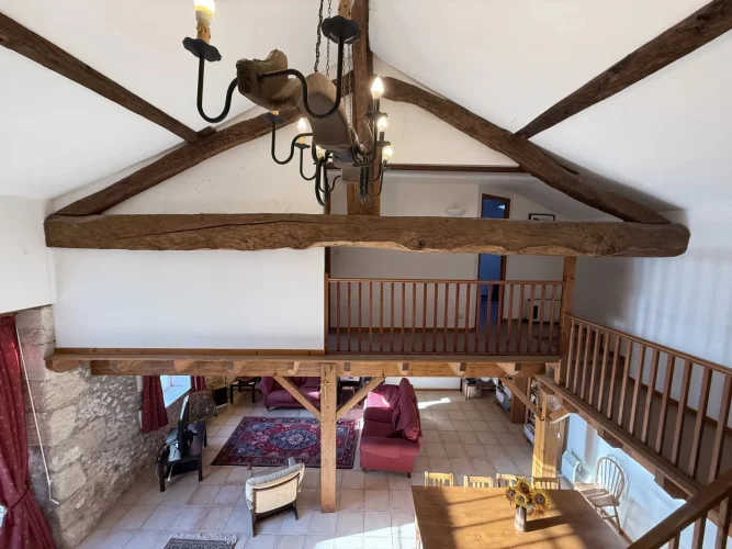 Stunning Countryside Views! Charming Stone House with Guest Cottage and Barn photo 5