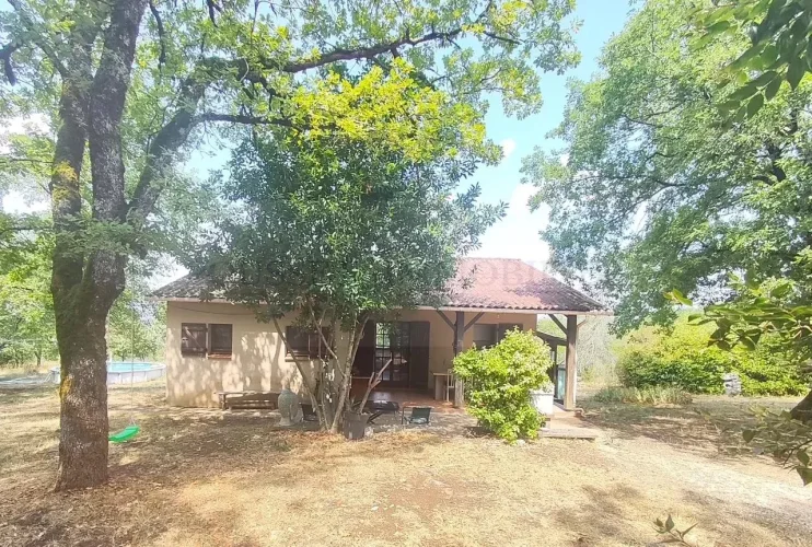 Property Including Two Houses and a Barn on Approximately 6 ha of Land. Elevated Location with a View.