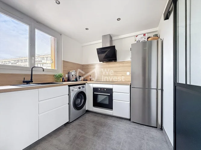 Grand 3/4-Room Apartment, Hauts De Lagny Area, 0 Works, Cellar photo 4
