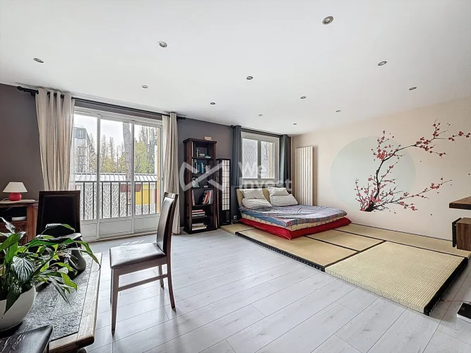 Grand 3/4-Room Apartment, Hauts De Lagny Area, 0 Works, Cellar