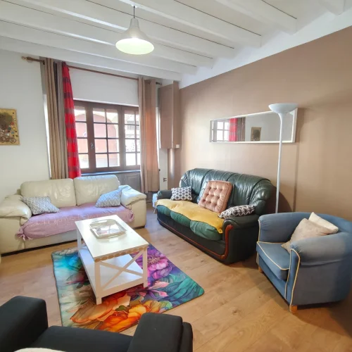 Limoux Town Center - Detached House with Interior Courtyard