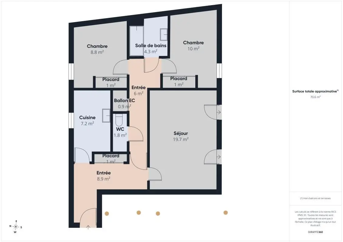 Apartment for sale in Survilliers — 2 bedrooms, 71 m² photo 3