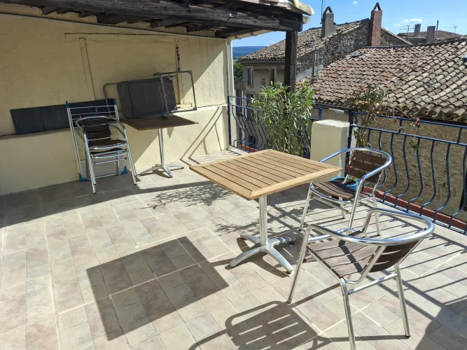 Charming Renovated Turnkey Village House with Terrace Near Carcassonne photo 2