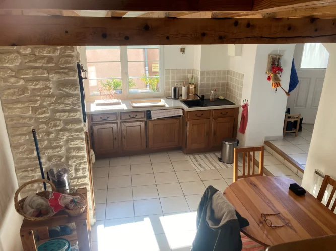 Razes, Renovated Stone House with 3 Bedrooms, Terraces, and photo 4