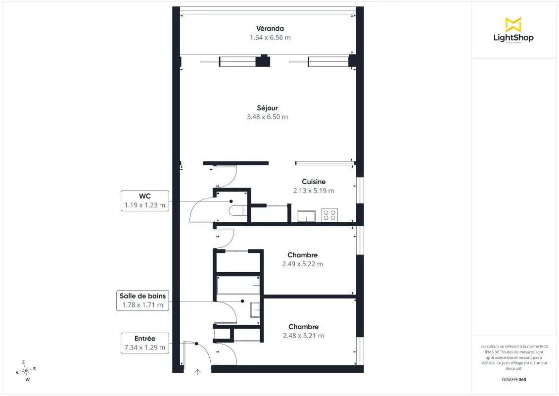 Apartment for sale in Nantes — 2 bedrooms, 68 m² photo 3