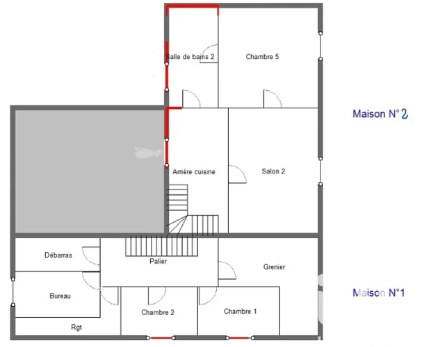 2 Stone and Tiled Properties(219 sqm), Situated in a Rural Spot in a Peaceful Setting, 5 Minutes photo 2