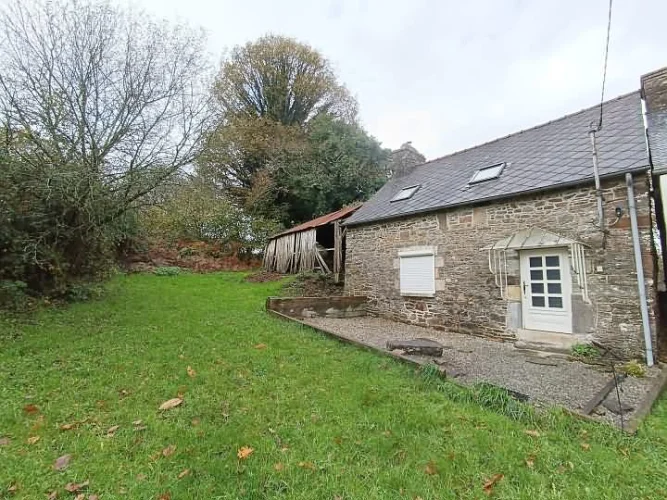 Semi-Detached Stone and Slate Property(53 sqm), Situated in a Rural Spot in a Peaceful Setting, in