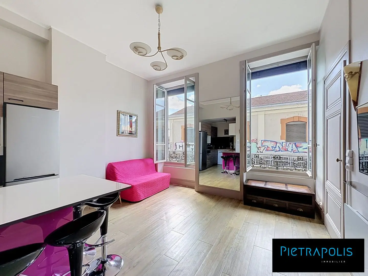Apartment for sale in Lyon 2ème arrondissement — 2 bedrooms, 47 m²