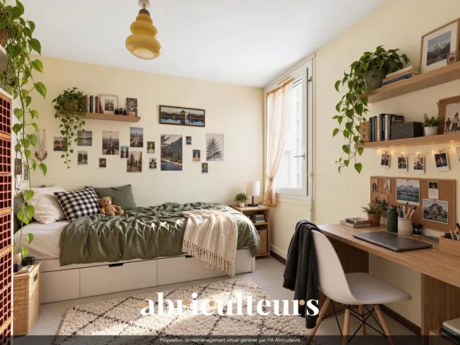 Through-Apartment, 80 m², with Balcony, Parking Space and Storage Room, in Need of Updating, for Sale in Talence (33400) photo 4