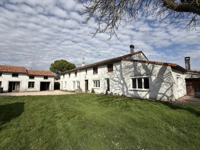 Old Farmhouse and Second House with Large Garden