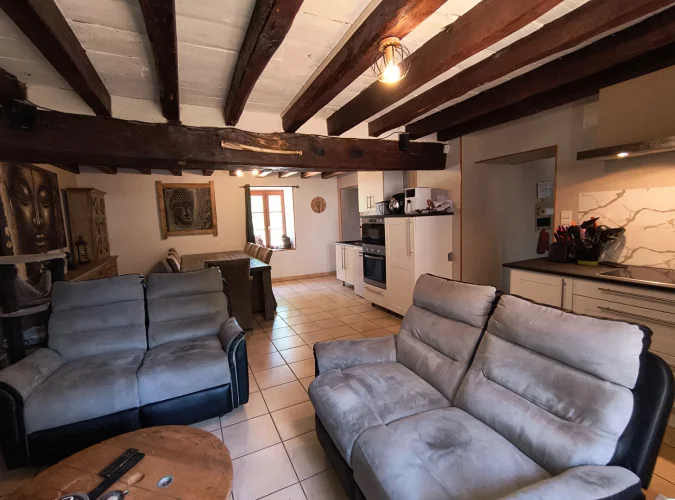 Creuse-Charming Two-Bedroom Semi-Detached Cottage with 2.4 Hectares of Land photo 4