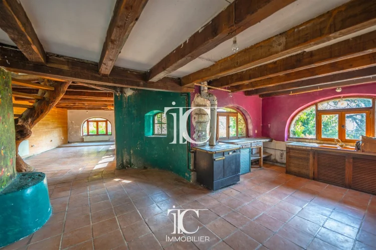 18Th-Century Stone Farmhouse to Renovate – 122 sqm of Living Space – 522 sqm of Land – Panoramic Views of the Cévennes photo 5