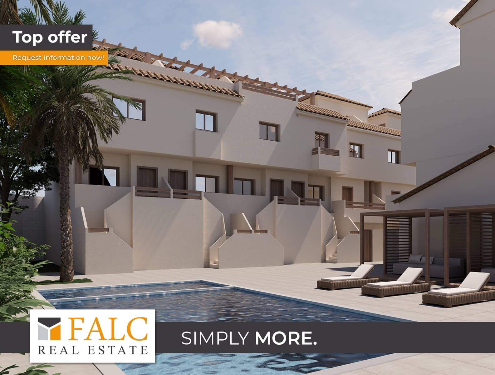 Terraced Villa for sale in Portman, La Unión, Murcia