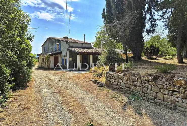 Stone Country House with Land – Near Carcassonne