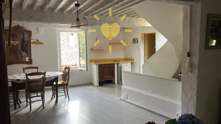 Claviers: a Beautiful, Restored Village House with a Terrace