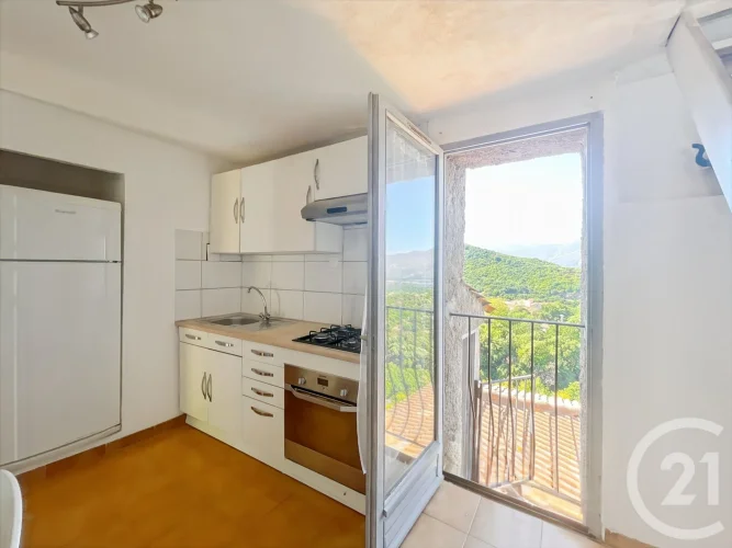 Exclusive: Apartment for Sale in the Heart of Oletta Village - 77.5 m², 3 Rooms, Terrace with Valley View