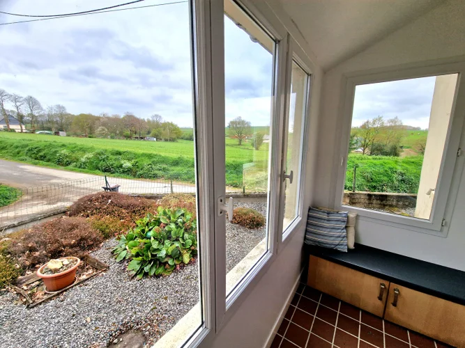 Cotes D'armor Countryside House of 2/ 3 Beds with Views and Small Garden with Garage and Shed photo 3