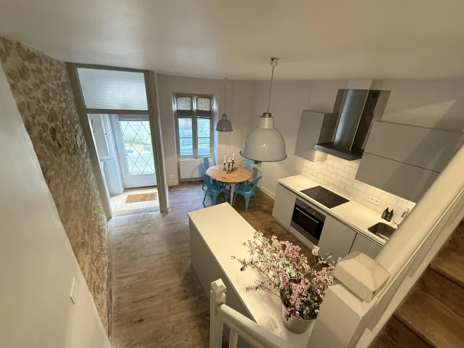Renovated 3 Story House in the Centre of a Medieval Village