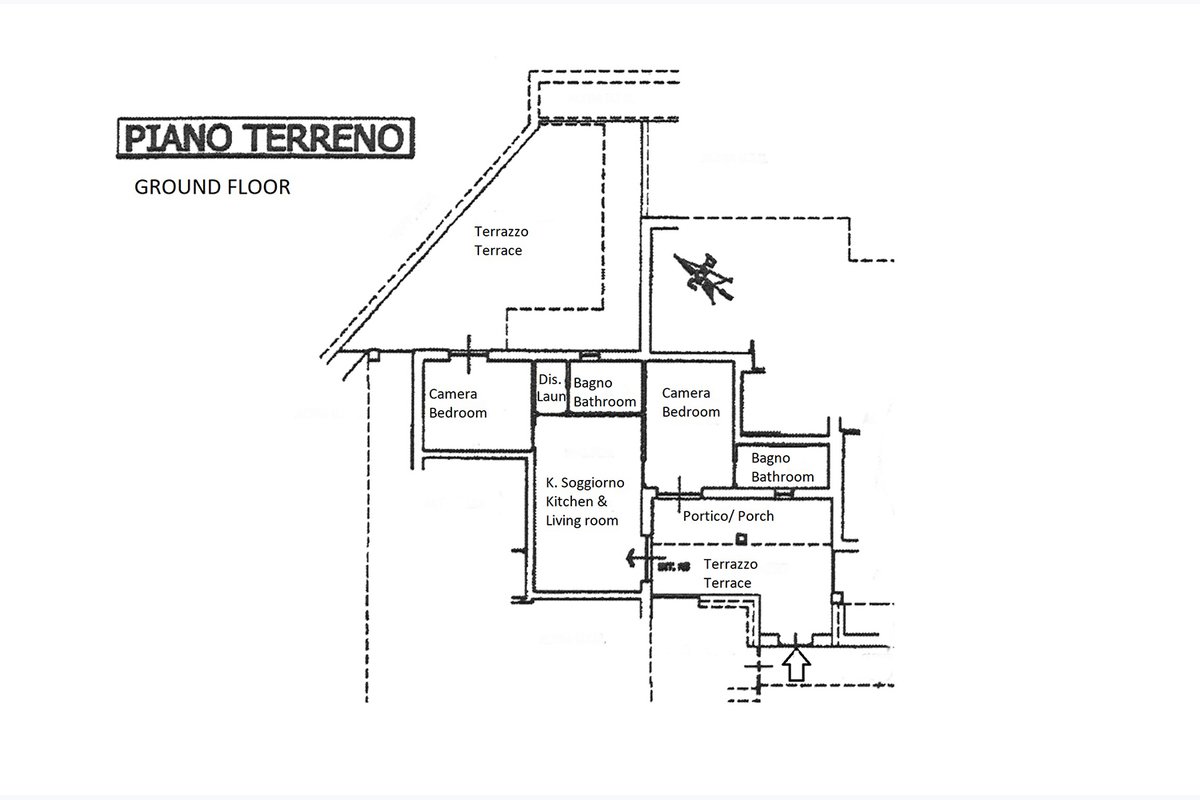 2 bedrooms apartment, 57 m² Civezza, Imperia (province) photo 2