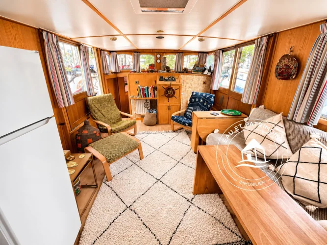 Narrowboat for Sale - 40 m² - Paris la Villette photo 3