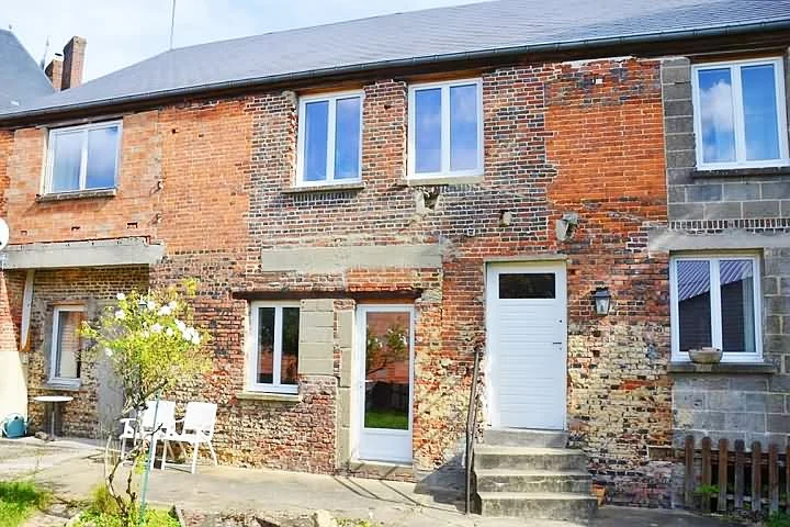 Brick and Slate Property(110 sqm), Situated in a Village not too Far from the Shops, in the Area of