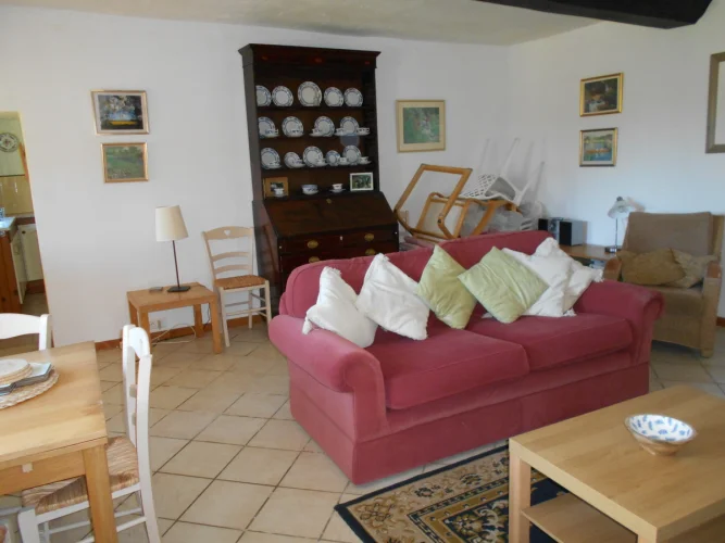 2 Separate Stone Houses. Outbuilding. no Near Neighbours. Level Gardens and Patio. Plot Size 2655sqm (over Half an Acre) photo 4